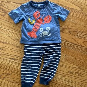 Tea Collection lobster pant/ shirt set
